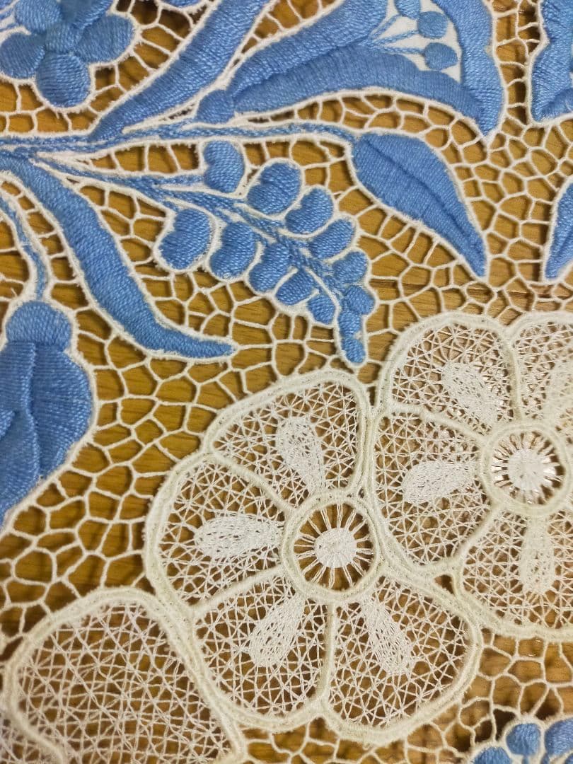 新品 ハンガリー カロチャ刺繍 テーブルクロス ブダペスト 伝統工芸品