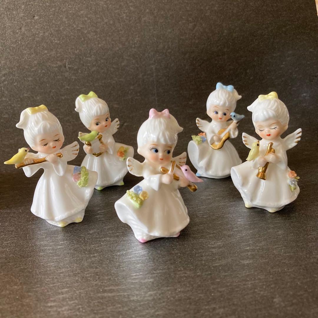 [ 美品 ]トラピスチヌ天使園 & 小鳥 & うさぎ ヴィンテージ レア