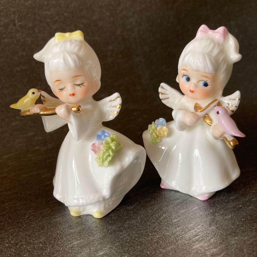 [ 美品 ]トラピスチヌ天使園 & 小鳥 & うさぎ ヴィンテージ レア