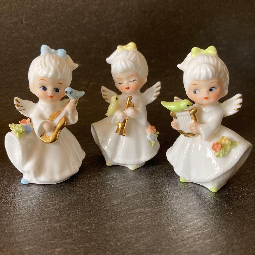 [ 美品 ]トラピスチヌ天使園 & 小鳥 & うさぎ ヴィンテージ レア