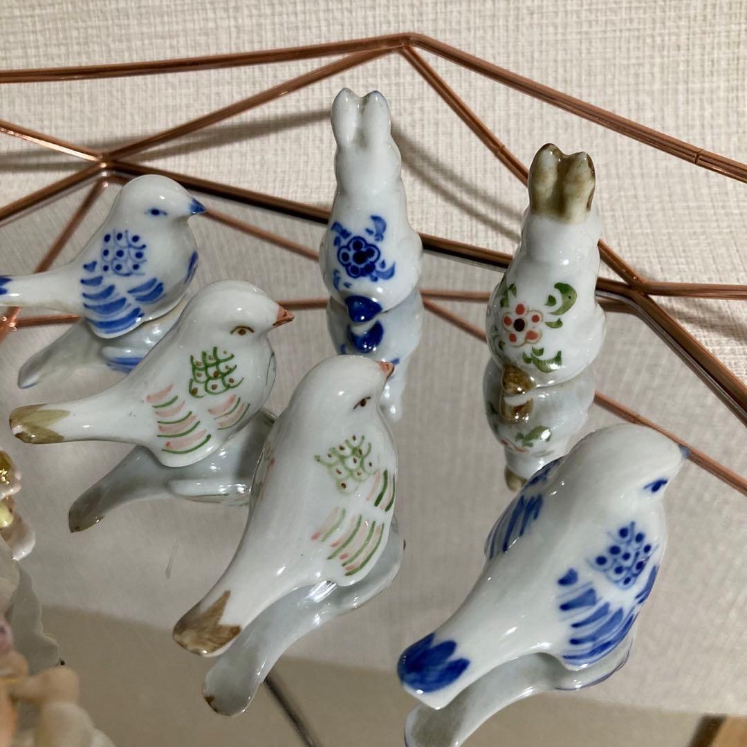 [ 美品 ]トラピスチヌ天使園 & 小鳥 & うさぎ ヴィンテージ レア