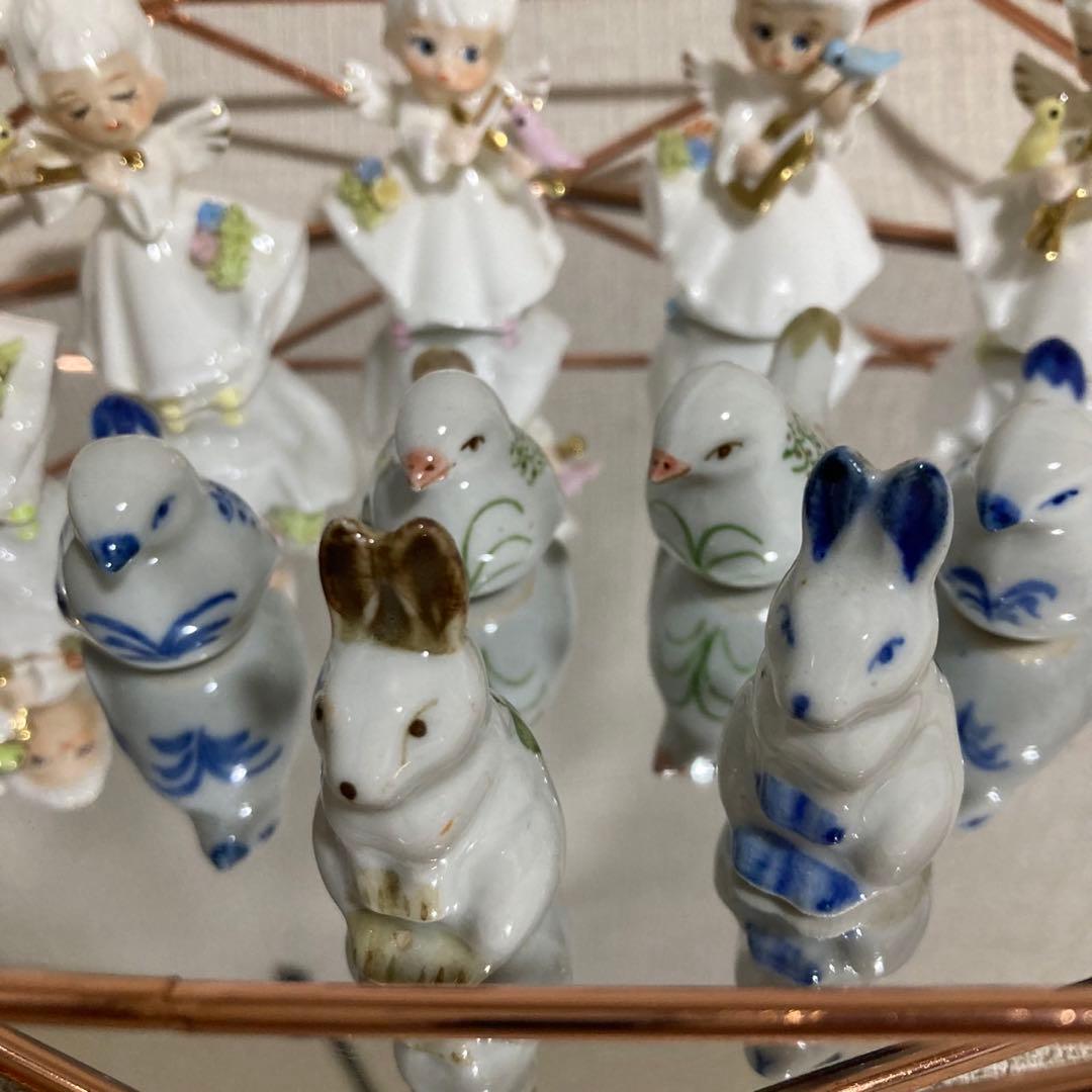 [ 美品 ]トラピスチヌ天使園 & 小鳥 & うさぎ ヴィンテージ レア