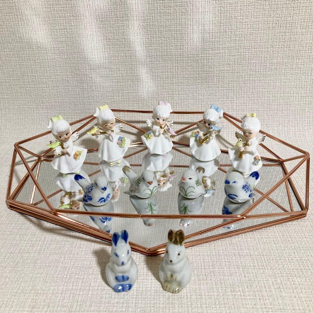 [ 美品 ]トラピスチヌ天使園 & 小鳥 & うさぎ ヴィンテージ レア