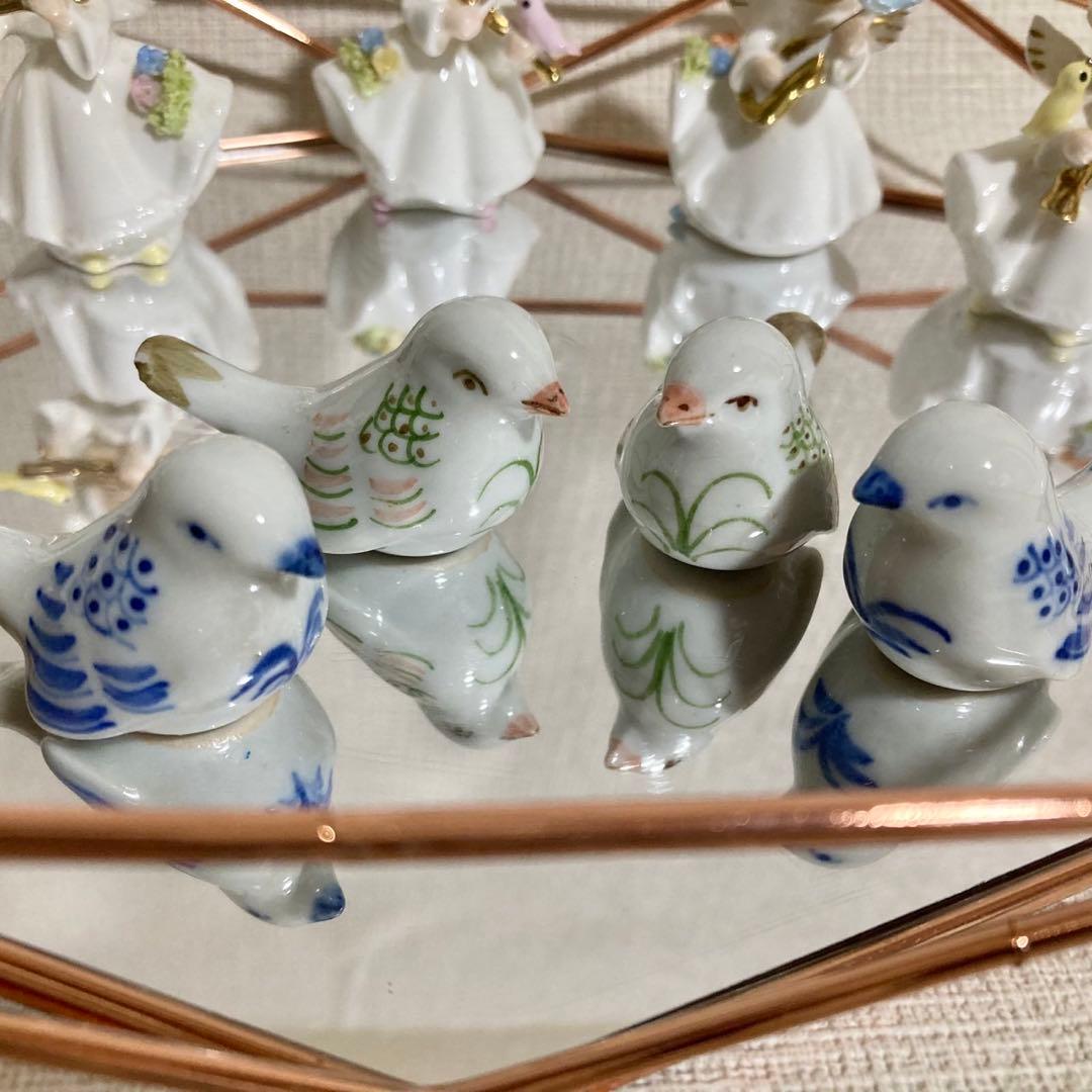 [ 美品 ]トラピスチヌ天使園 & 小鳥 & うさぎ ヴィンテージ レア