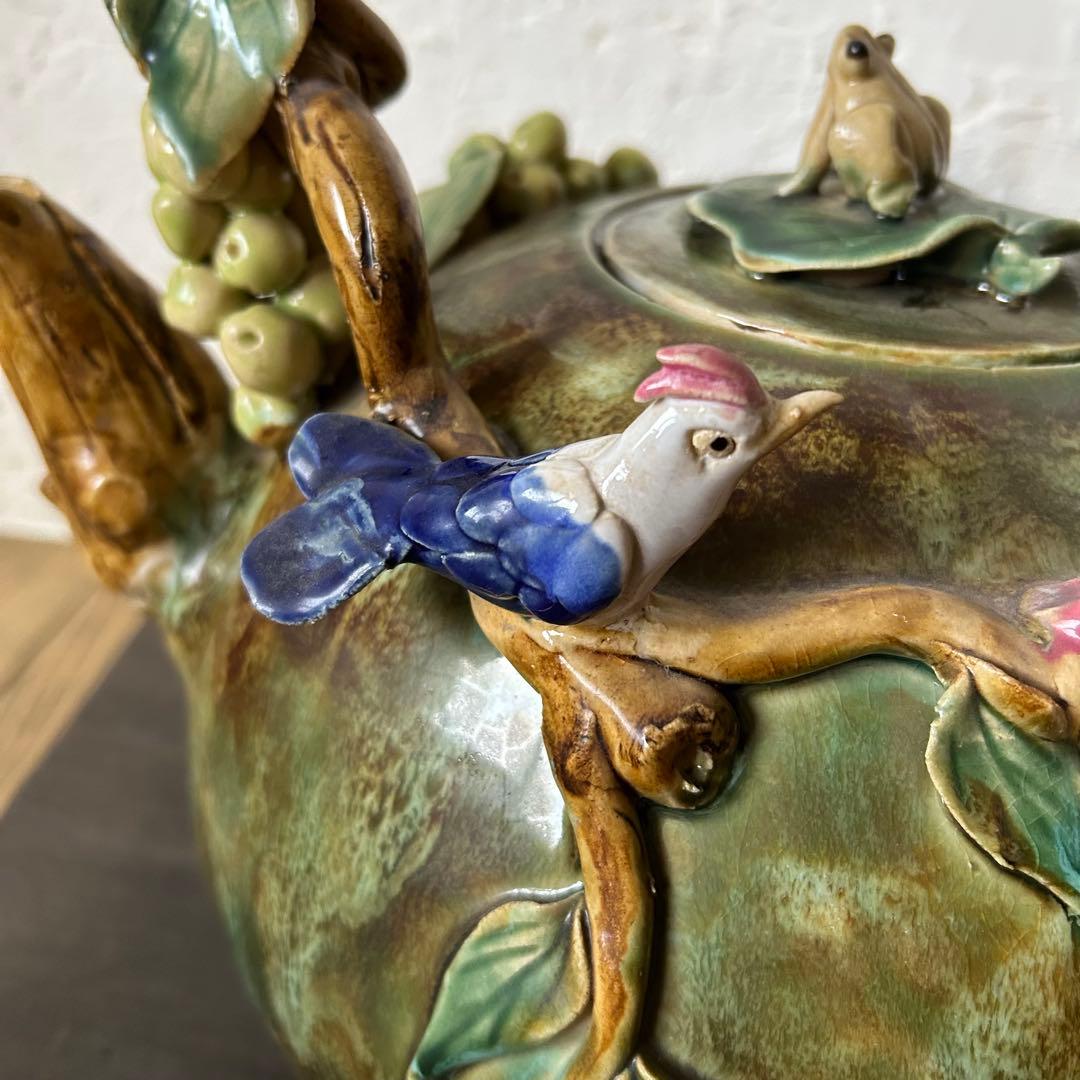 【割れ・欠け・補修なし】特大 急須 骨董 美術品