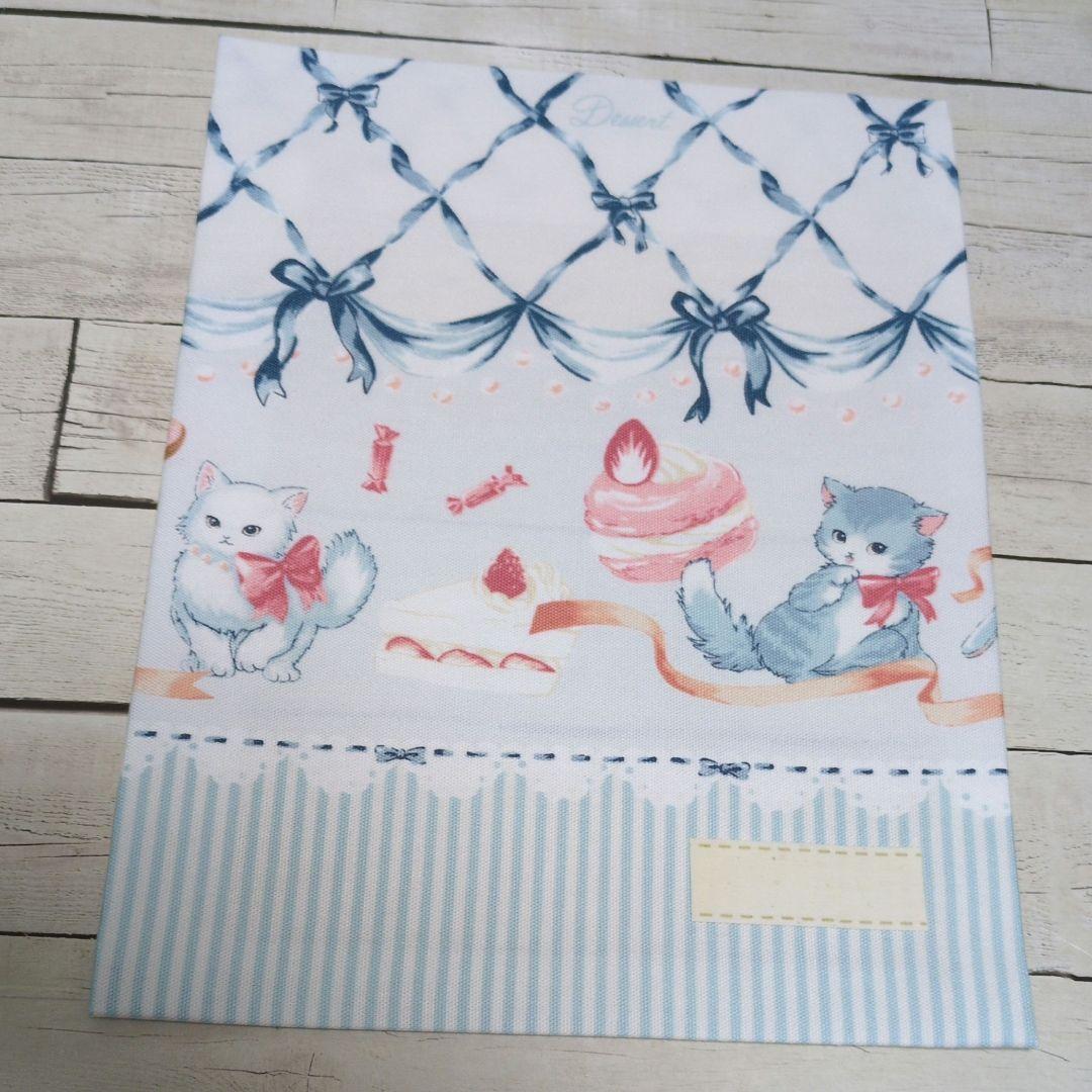 メルヘン猫　ねこ　オーダー　給食袋　ランチョンマット　体操着袋　レッスンバッグ