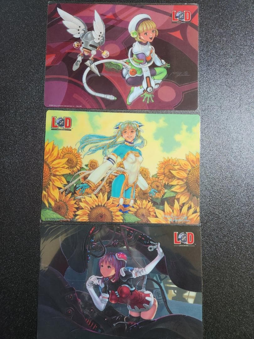 LOD 桂正和 下敷き　全３枚セット　ジャンプフェスタ　LOVE&DESTROY