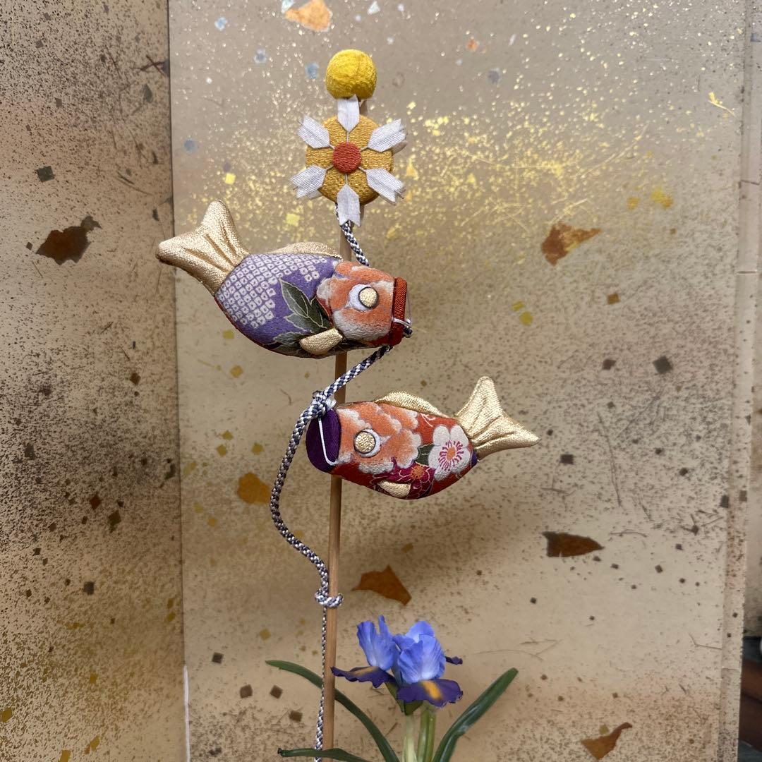 鯉のぼり、木目込み人形、手作り、5月人形