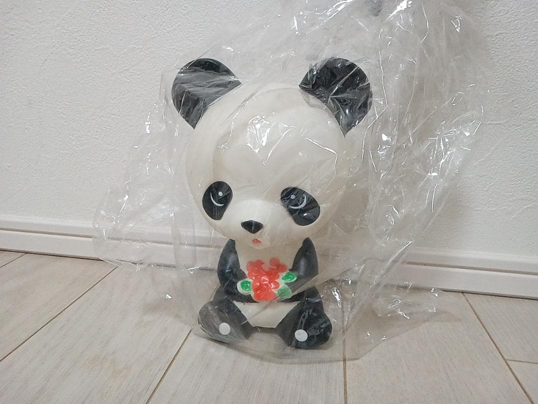 パンダ 昭和レトロ ソフビ 人形 年代物 panda かわいい