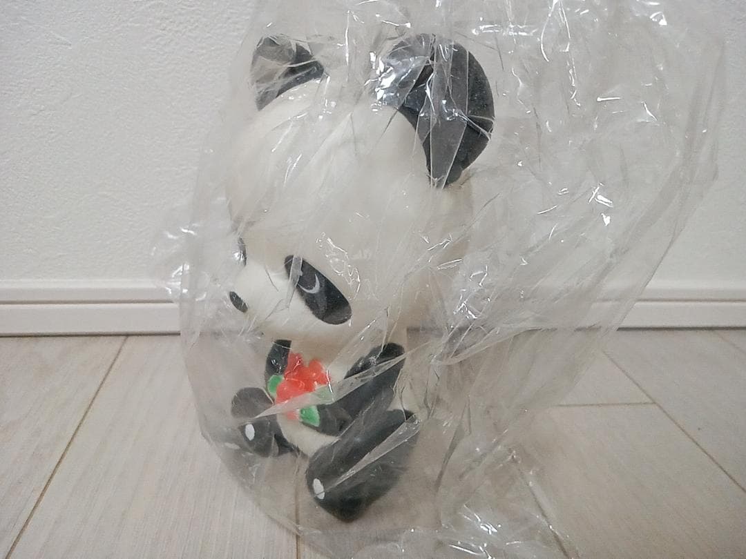 パンダ 昭和レトロ ソフビ 人形 年代物 panda かわいい