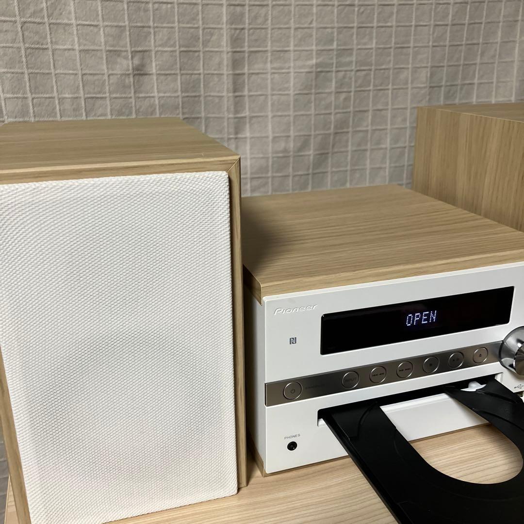 PIONEER ミニコンポ CM-56（W）リモコン付き