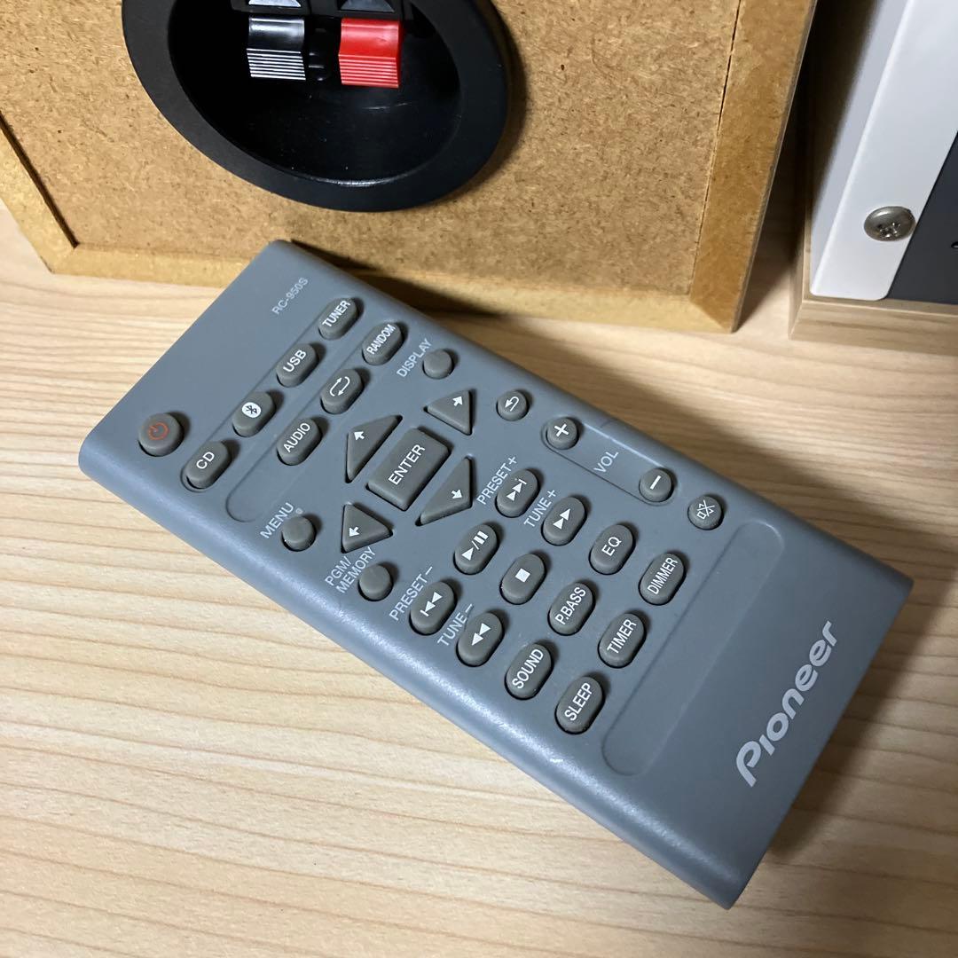 PIONEER ミニコンポ CM-56（W）リモコン付き