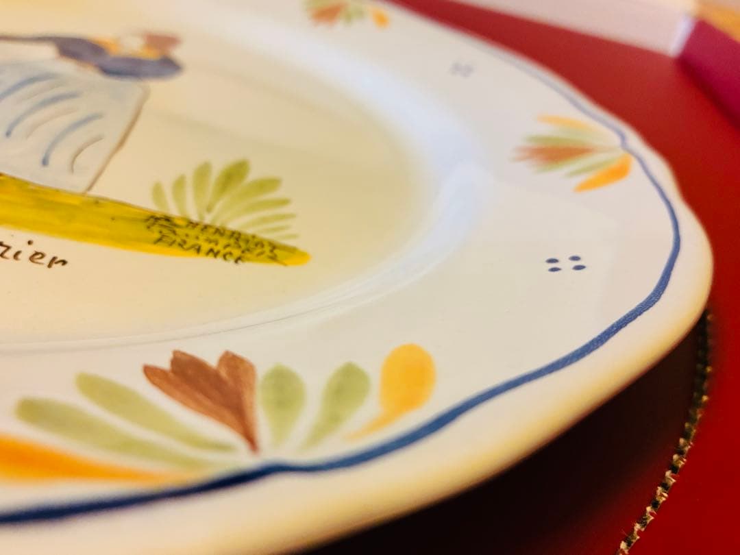 HENRiot QUIMPER アンリオカンペール 1690 飾り皿新品箱入