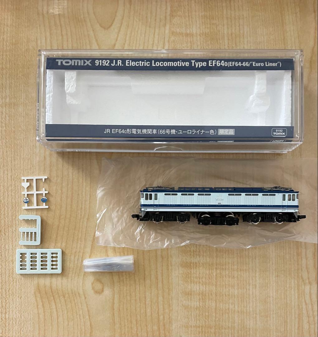 TOMIX 9192 JR EF64 0形電気機関車(66号機ユーロライナー色）