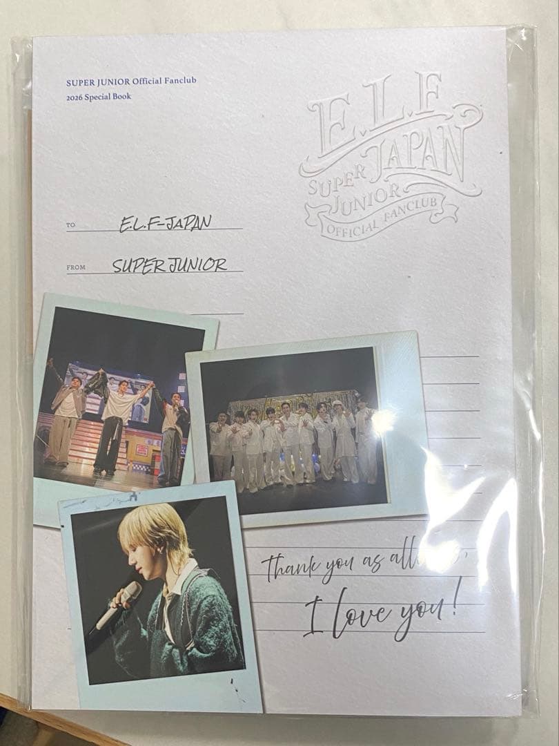 アイドル SUPERJUNIOR E.L.F-JAPAN SPECIAL KIT