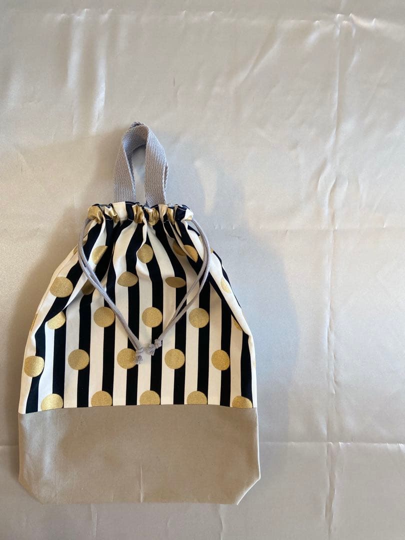 入園　入学　りぼん　ストライプ　ゆめかわ　女の子