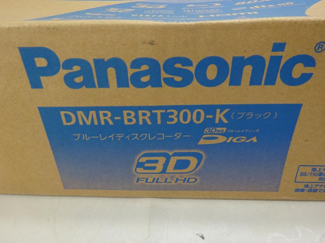 0111Y【未使用】Panasonic ブルーレイレコーダーDMR-BRT300