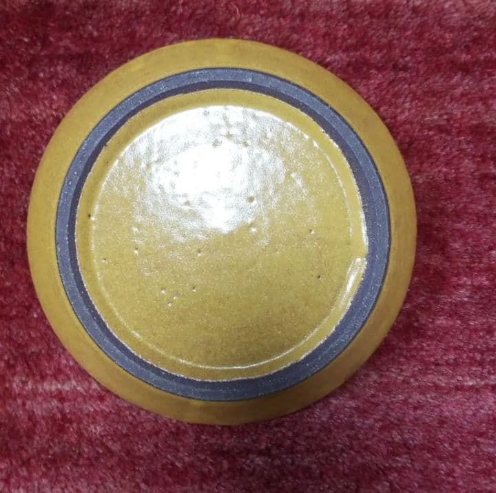 小澤基晴 6寸 淡黄　新品未使用