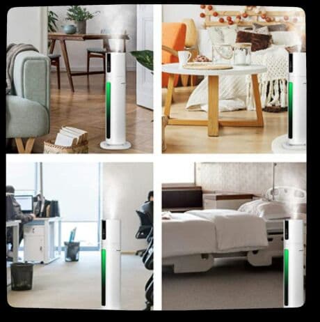 KEECOON 加湿器 【8L超大容量　2LDKに適する】新品GJ