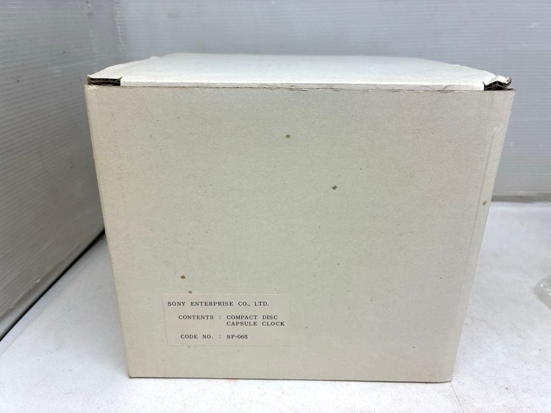 SONY ENTERPRISE コンパクトディスク カプセルクロック リミテッド