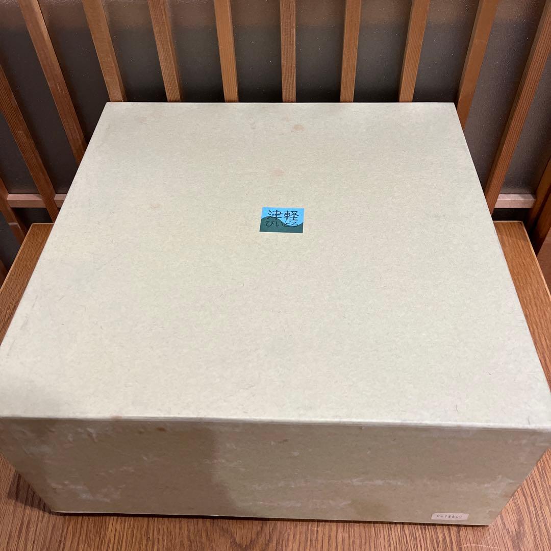 未使用品　津軽びいどろ　水鉢(大)✖️1点　金魚　メダカ