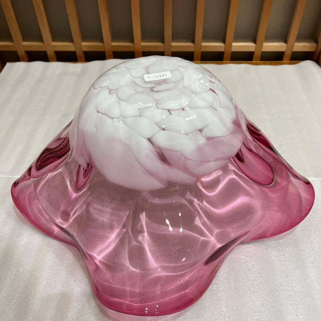 未使用品　津軽びいどろ　水鉢(大)✖️1点　金魚　メダカ