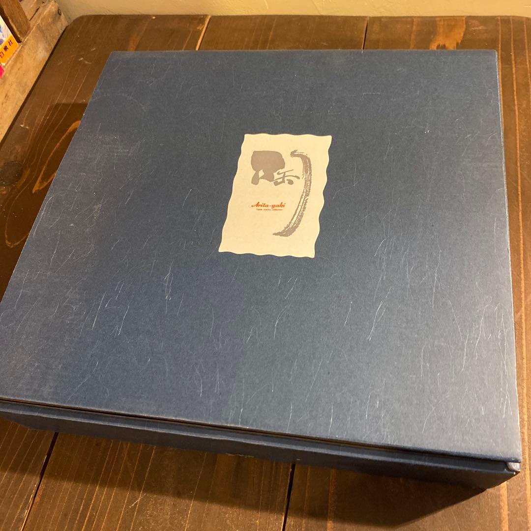 有田焼　古伊万里竜田川　8号　盛鉢　未使用　箱付き