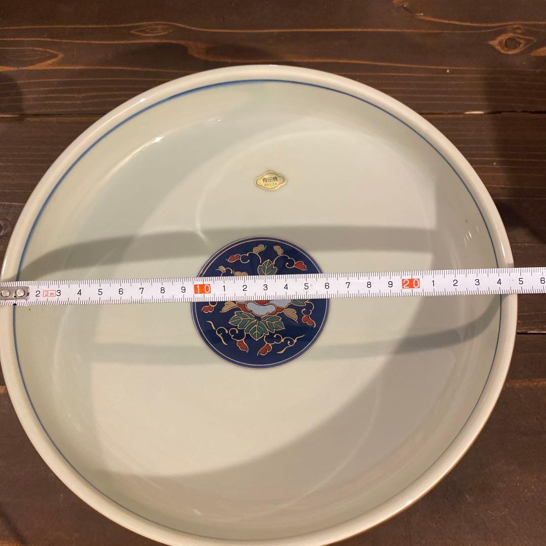 有田焼　古伊万里竜田川　8号　盛鉢　未使用　箱付き