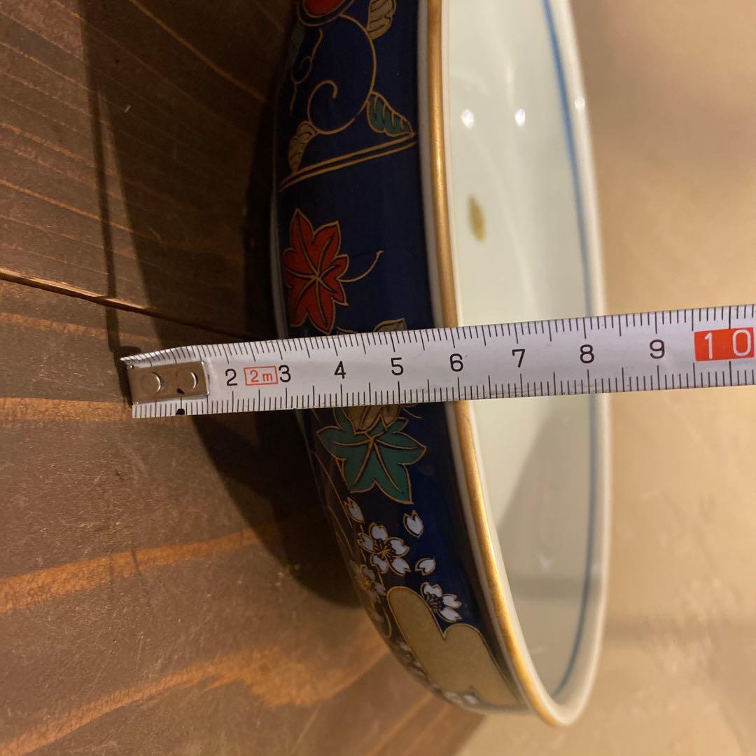 有田焼　古伊万里竜田川　8号　盛鉢　未使用　箱付き