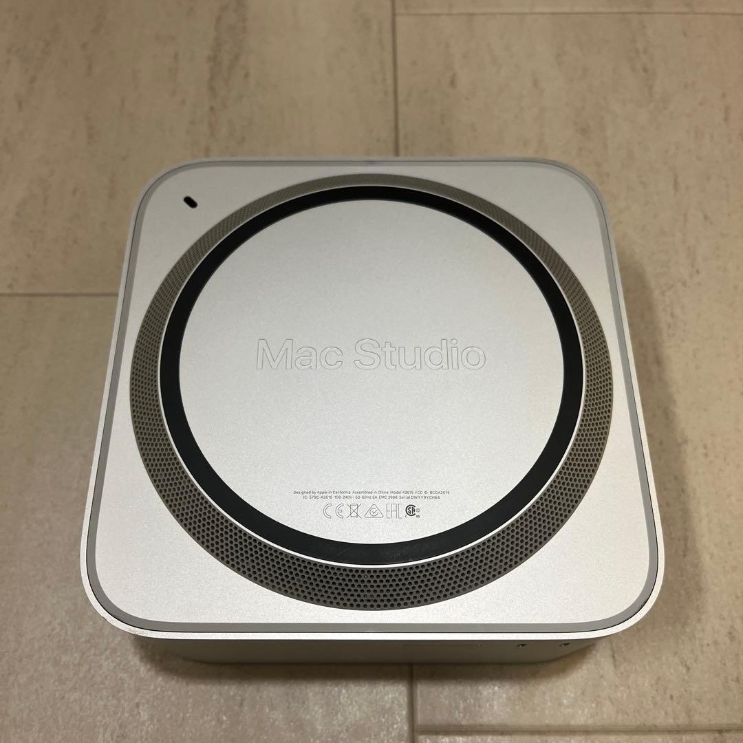 Macデスクトップ Mac Studio M1 Max / 10CPU 24GPU / 512GB