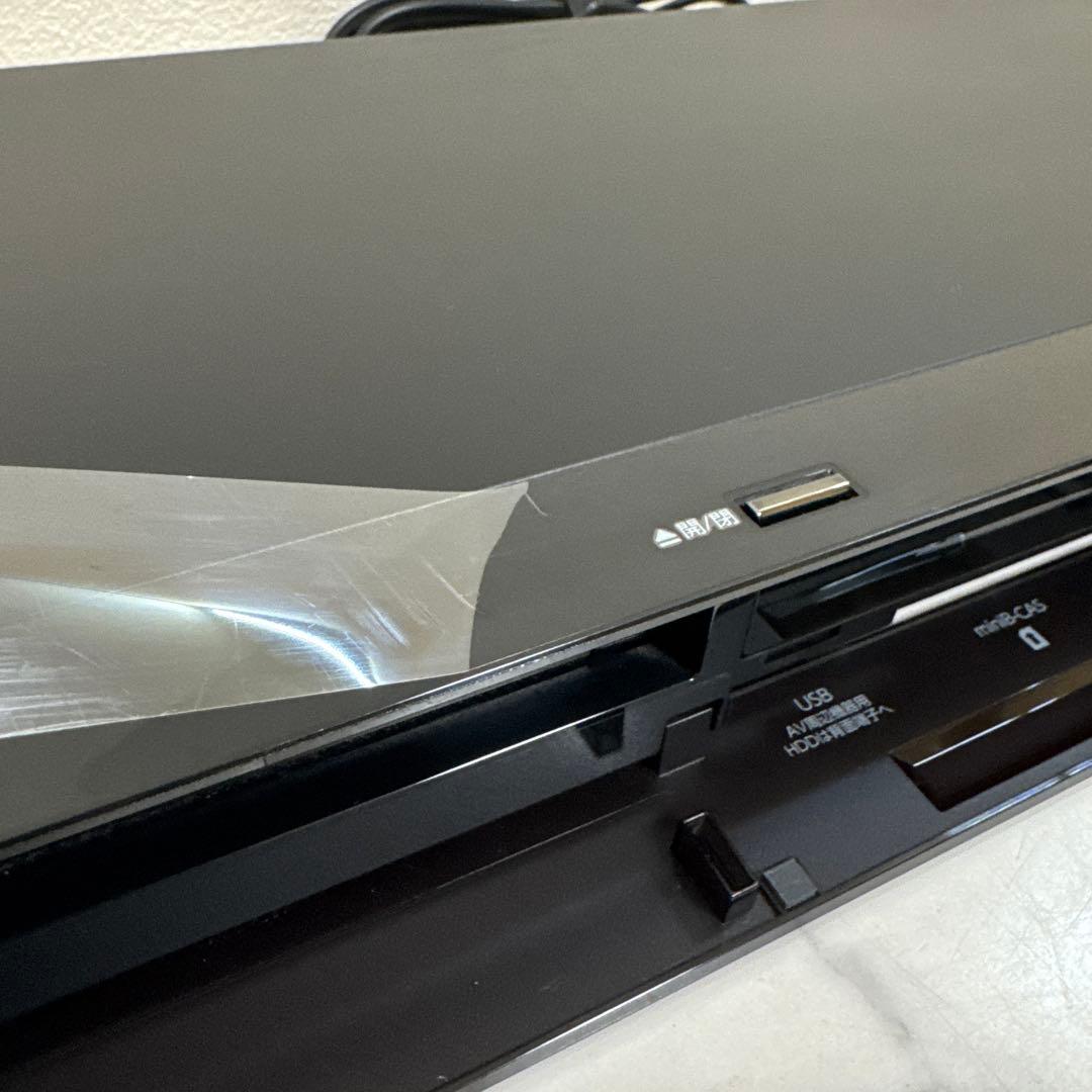 ブルーレイレコーダー USBポート2つ ブラック