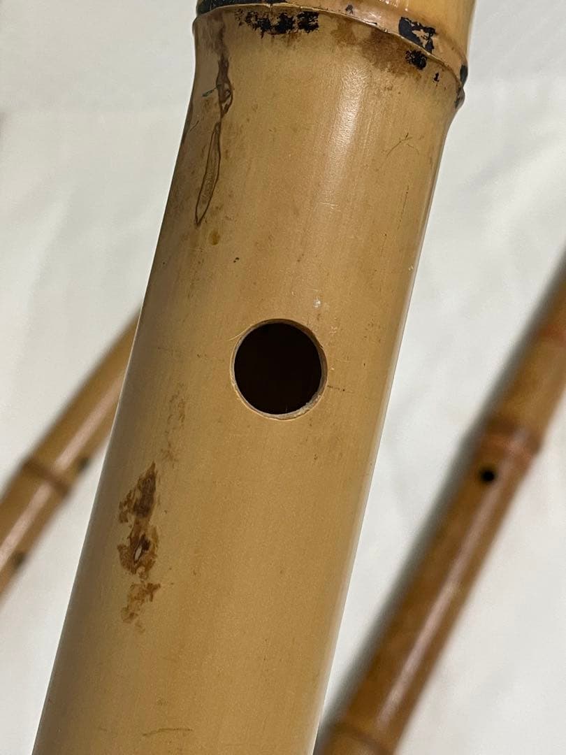 【3管】地無し尺八 セット売り