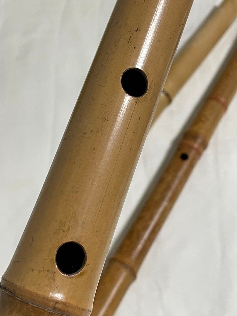 【3管】地無し尺八 セット売り