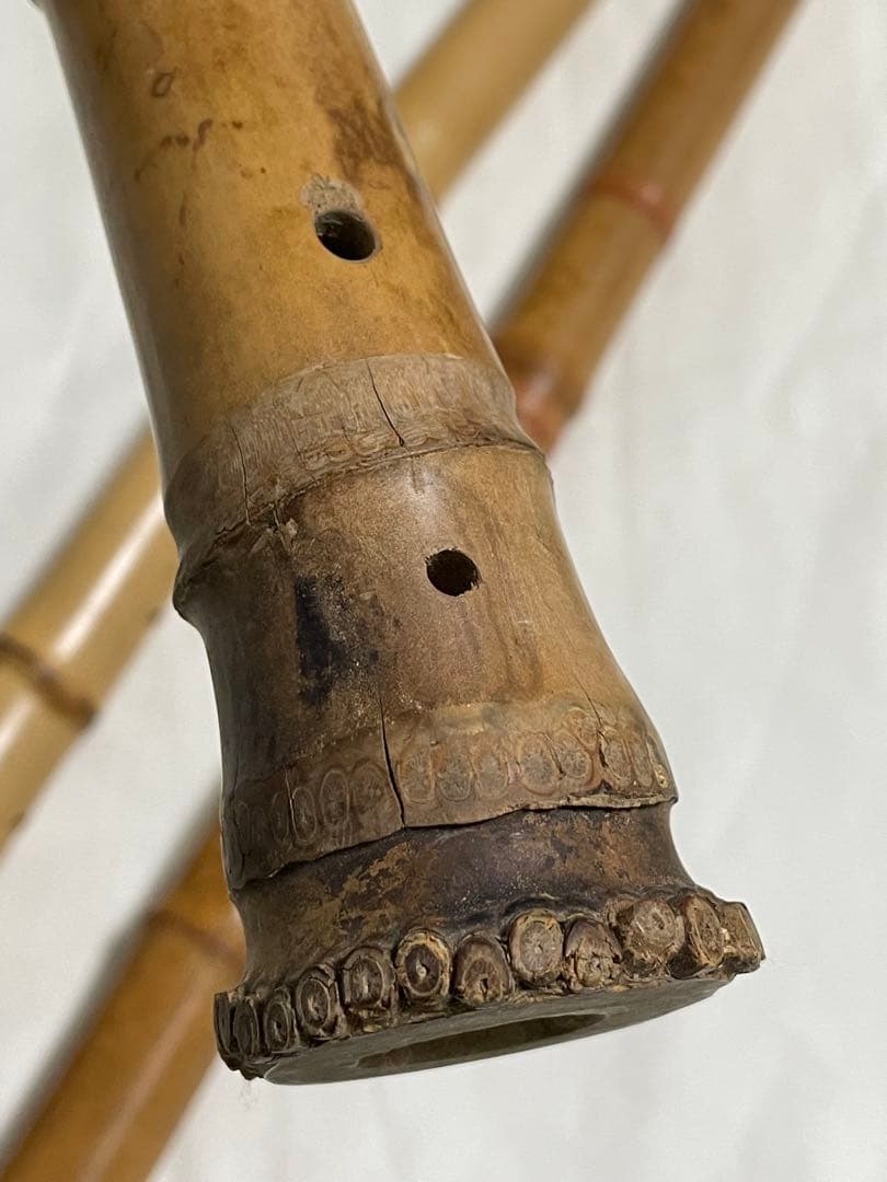 【3管】地無し尺八 セット売り