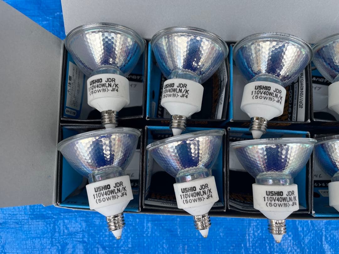 USHIO 電球 JDR 110V40WLN/K (50W形)・JF4 10個