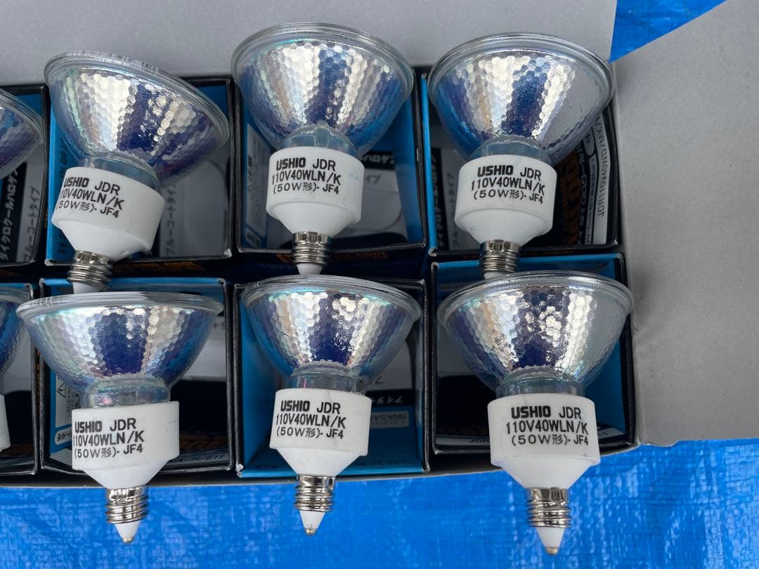 USHIO 電球 JDR 110V40WLN/K (50W形)・JF4 10個
