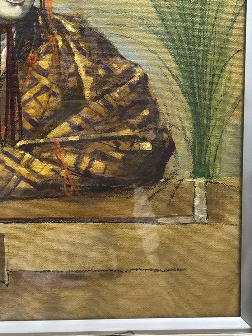 油絵 能慕情 683