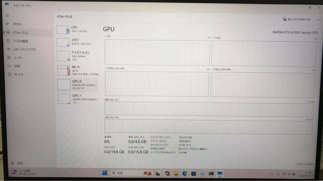 11世代i7/hpZBook Studio G8ノート/32GB/SSD-1TB