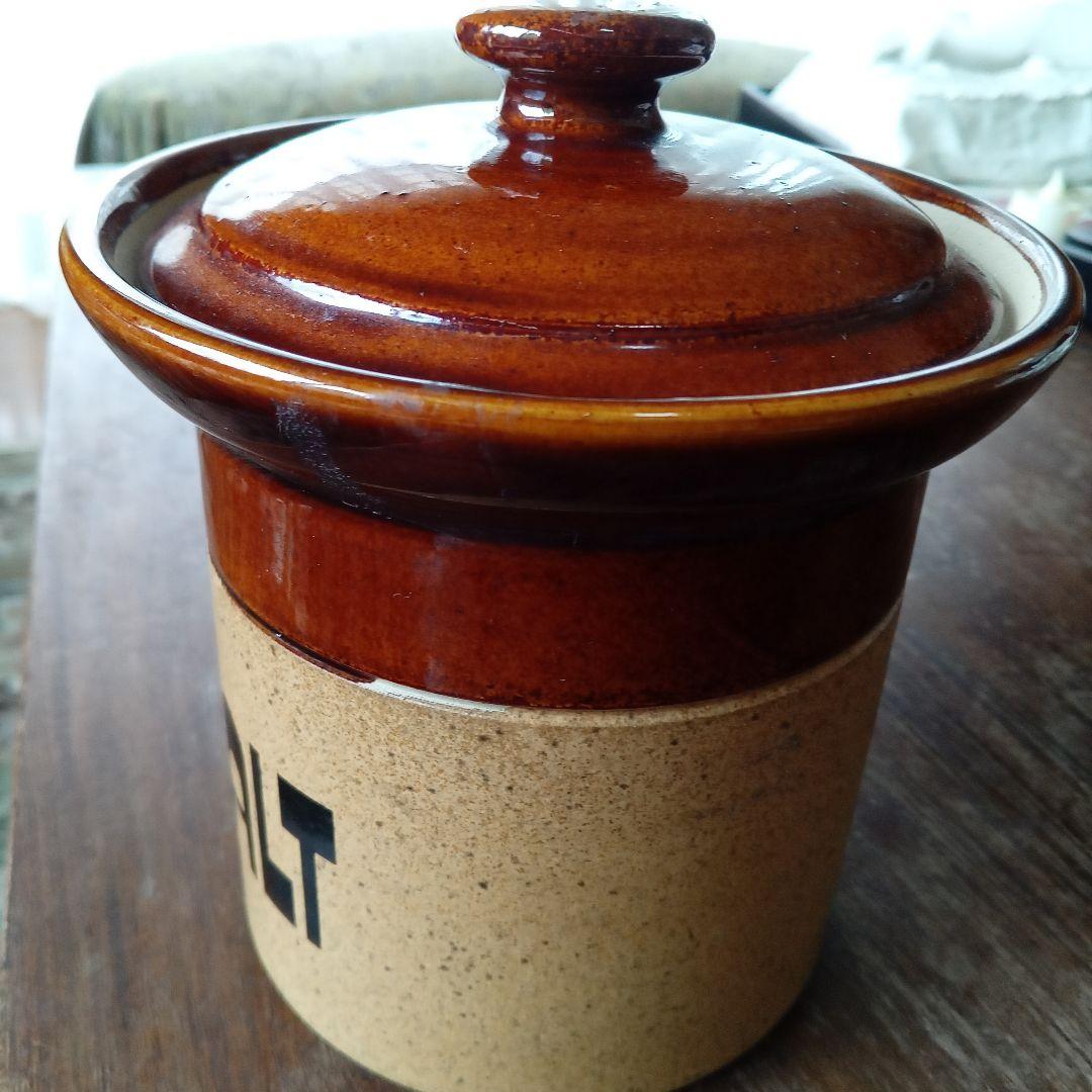 ビンテージ 英国製陶器 SALT入れ