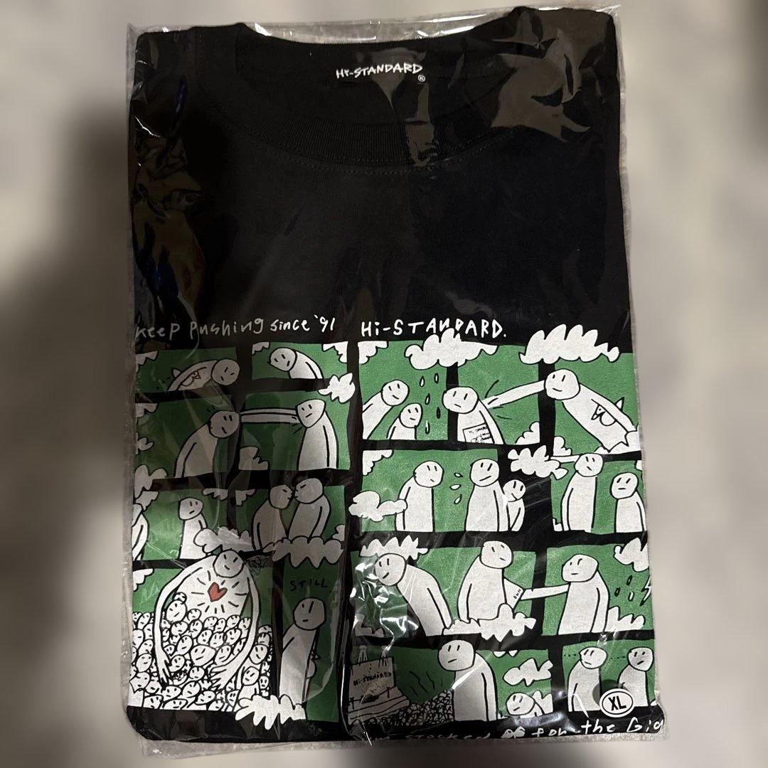 HI-STANDARD Diskah Tシャツ 黒 XLサイズ　ハイスタ