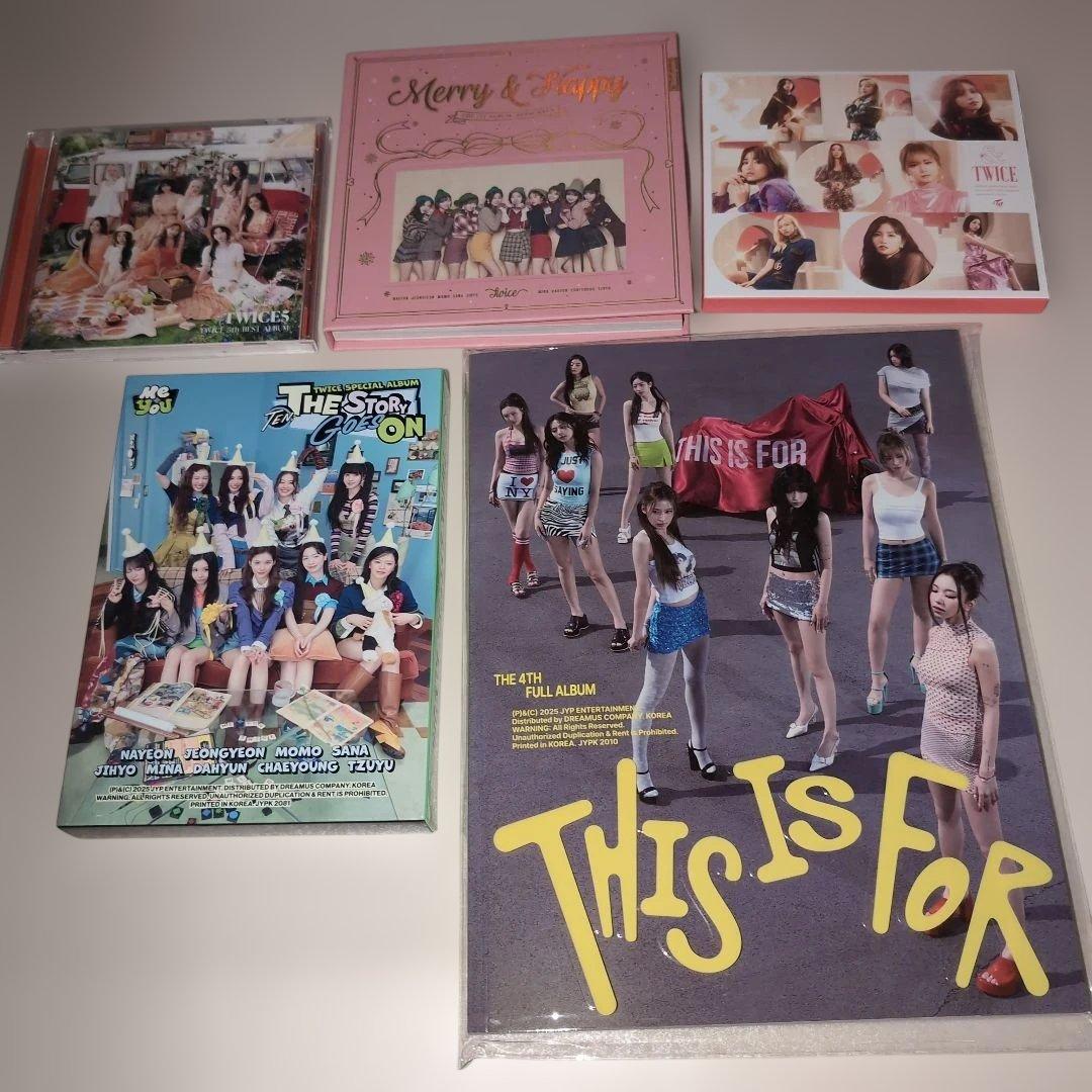 TWICE アルバムセット グッズまとめ売り