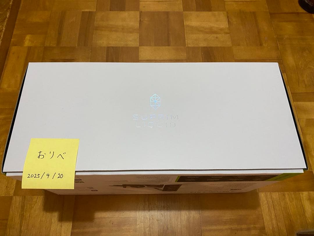 【新品未使用】RTX 5080 SUPRIM LIQUID 海外限定 水冷モデル