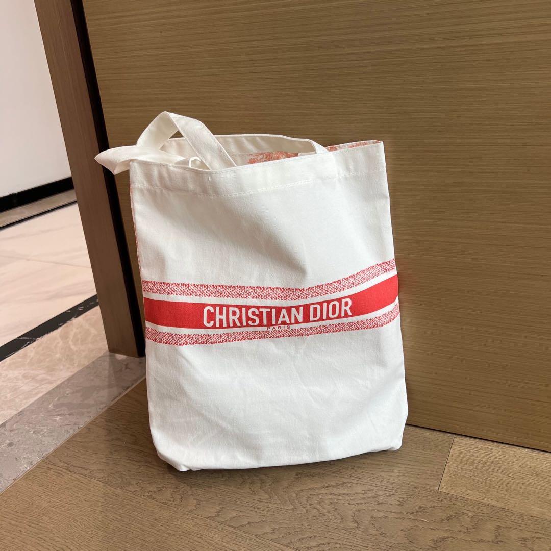 ディオール トートバッグ エコバッグ ノーベルティ レッド セット