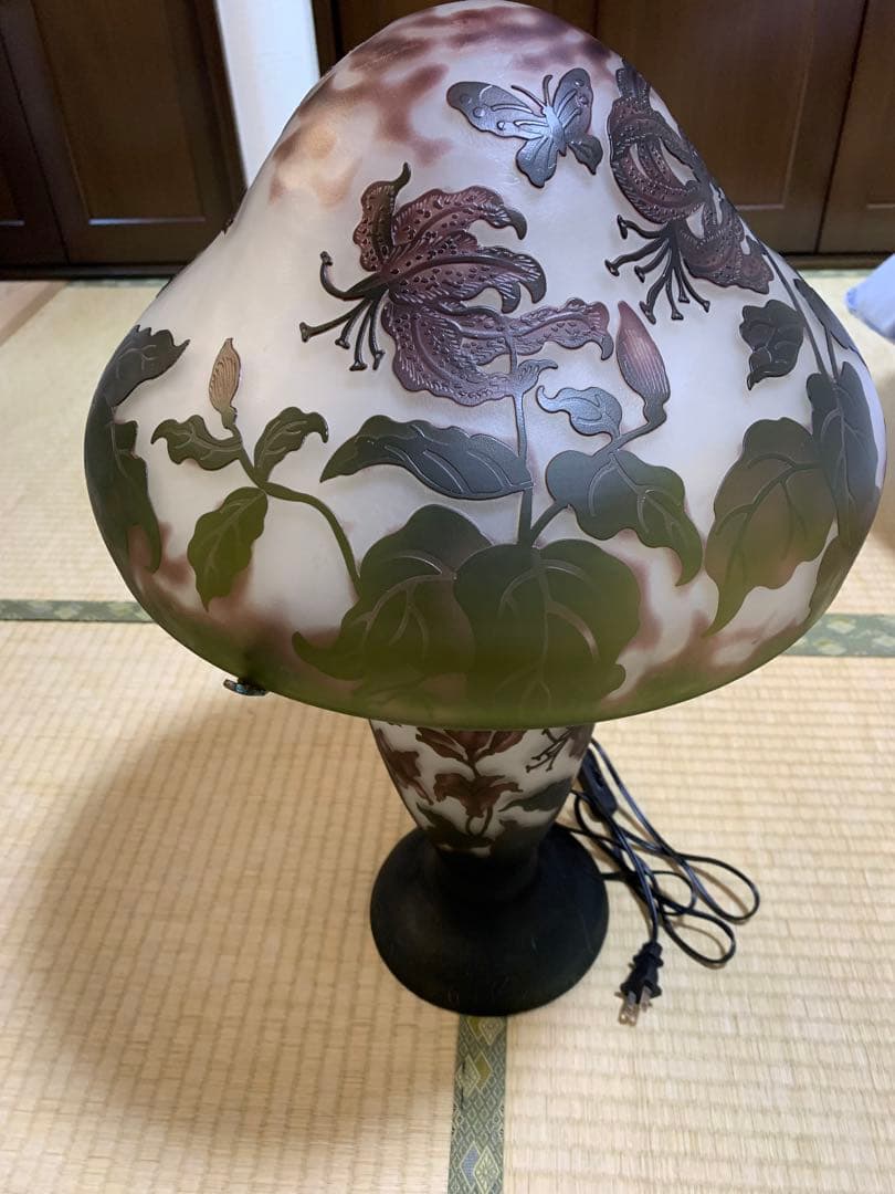 マツヤマ工芸　ガラススタンドライト　最終値下げ価格