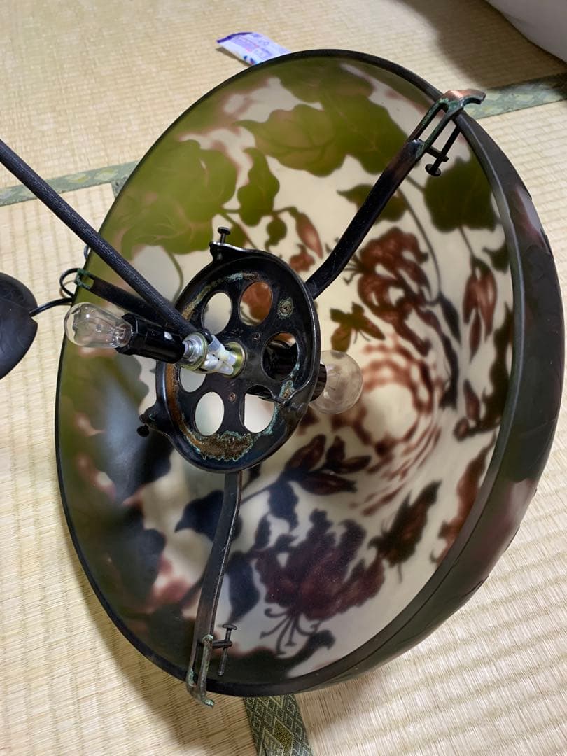 マツヤマ工芸　ガラススタンドライト　最終値下げ価格