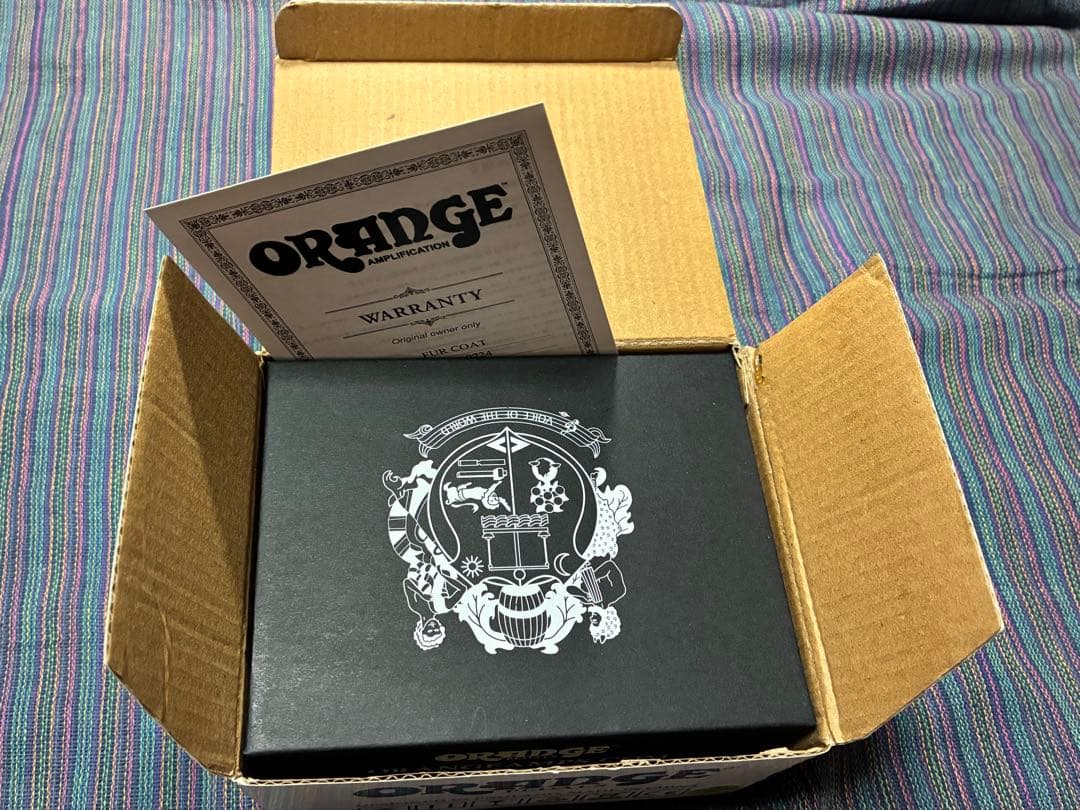 Orange Fur Coat ギターエフェクター FUZZ