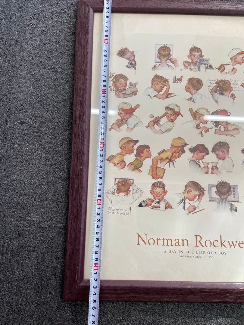 norman rockwell ノーマン　ロックウェル　男の子の1日