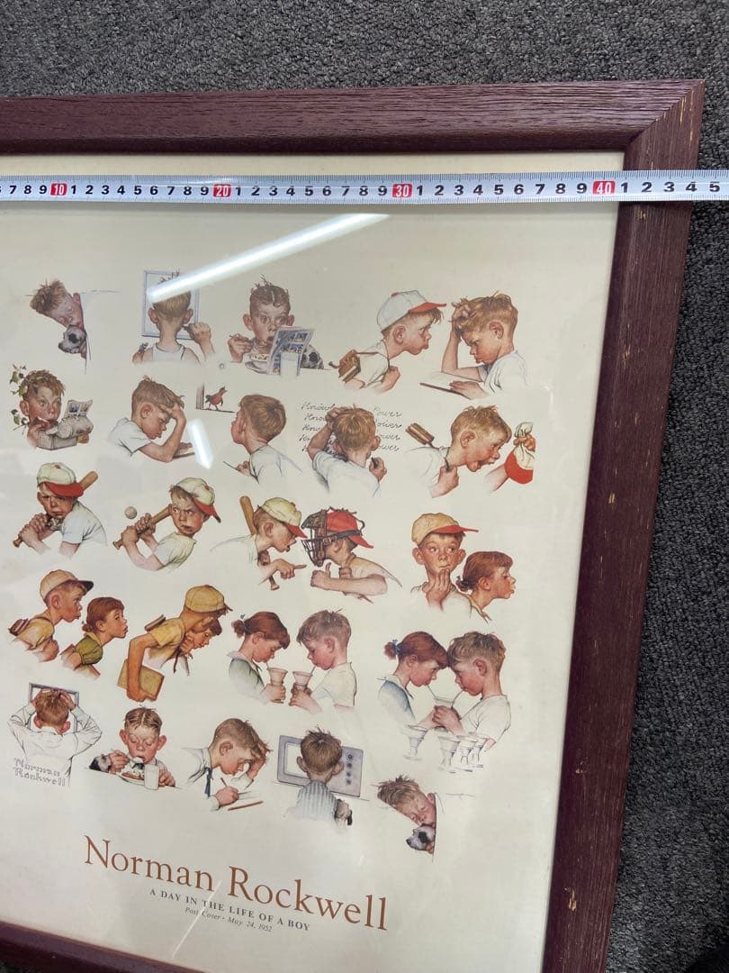 norman rockwell ノーマン　ロックウェル　男の子の1日