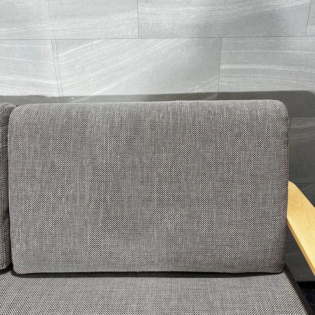 karimoku ソファ 布張り 3人掛け おしゃれ 家具 d5046