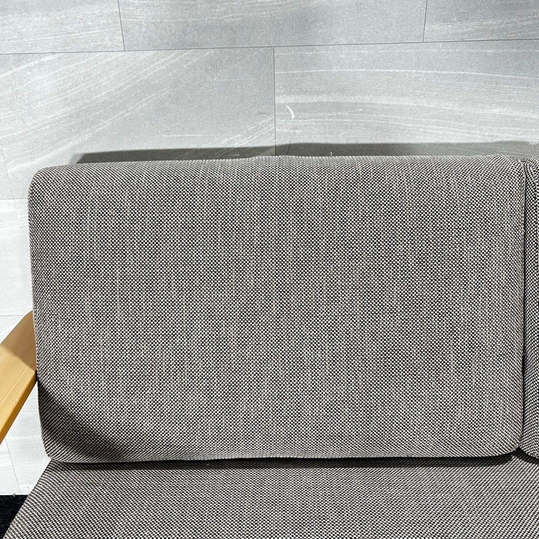 karimoku ソファ 布張り 3人掛け おしゃれ 家具 d5046